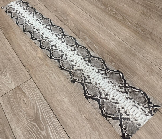 Natural Genuine Reticulated Python Snake Leather 684 product photo 1