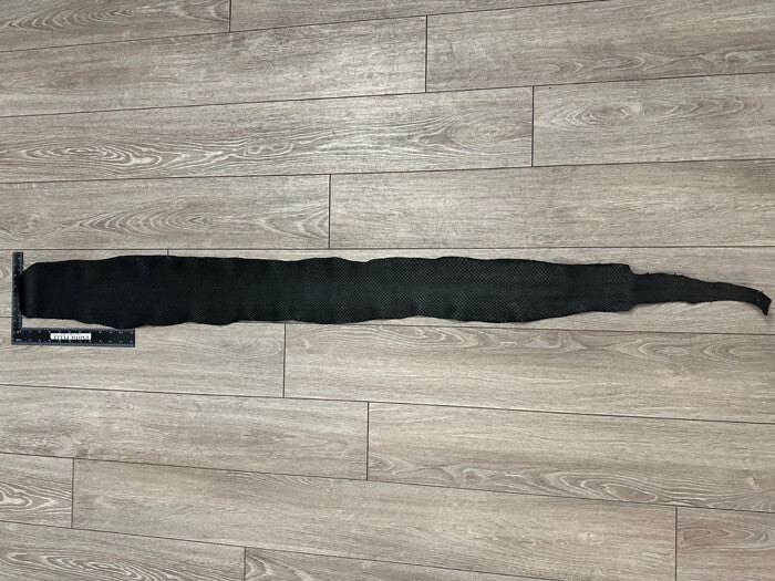 Black Genuine Anaconda Snakeskin Leather real hide snake skin python boa 173