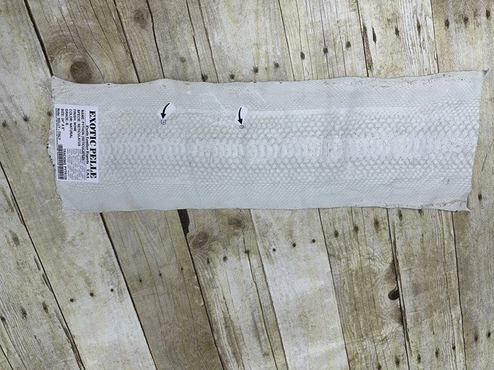 Natural Genuine Python Italian Snakeskin Leather real hide snake skin Rattle 153