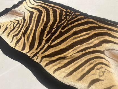 Natural Genuine Zebra Leather mini Rug ZBR18 product photo 2