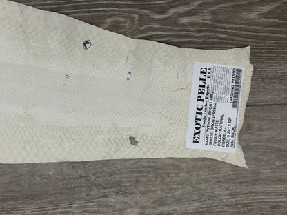 Genuine Python Leather - Natural Matte WYSIWYG 163 product photo 4
