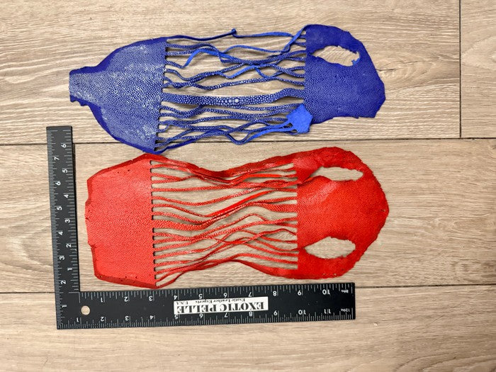 Genuine Stingray Leather - Fish Pieces WYSIWYG 156 product photo 2