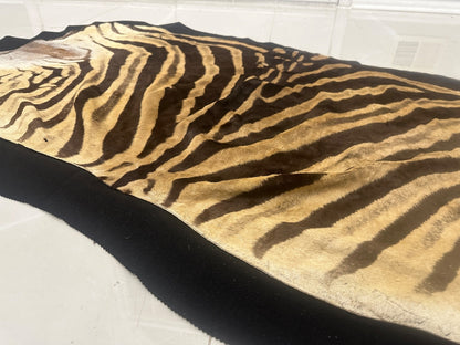 Natural Genuine Zebra Leather mini Rug ZBR18 product photo 6