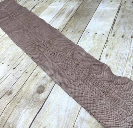 Saddle Big Genuine Python Snakeskin Leather real hide snake skin Rattle Boa 247