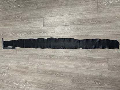 Black Satin Genuine Anaconda Leather product photo 2