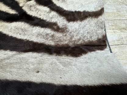 New Genuine Zebra Pillow Real African Burchell Cushion Leather Hide Taxidermy 08