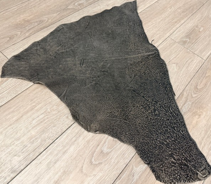Gray Safari Genuine African Cape Buffalo Leather 117 product photo 1