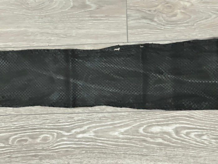 Black Genuine Anaconda Snake Leather 267 product photo 4