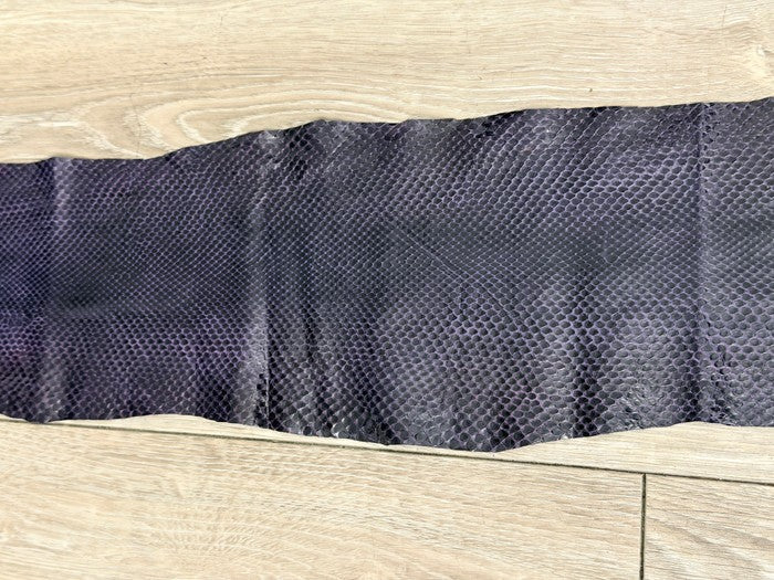 Purple Glossy Genuine Anaconda Snake Leather 488 product photo 3