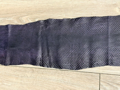 Purple Glossy Genuine Anaconda Snake Leather 488 product photo 3