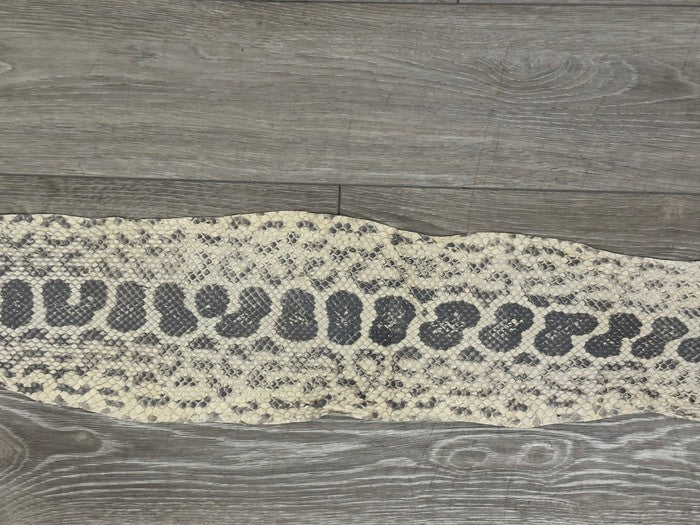 Bone Natural Pattern Genuine Anaconda Leather ANC377 product photo 3