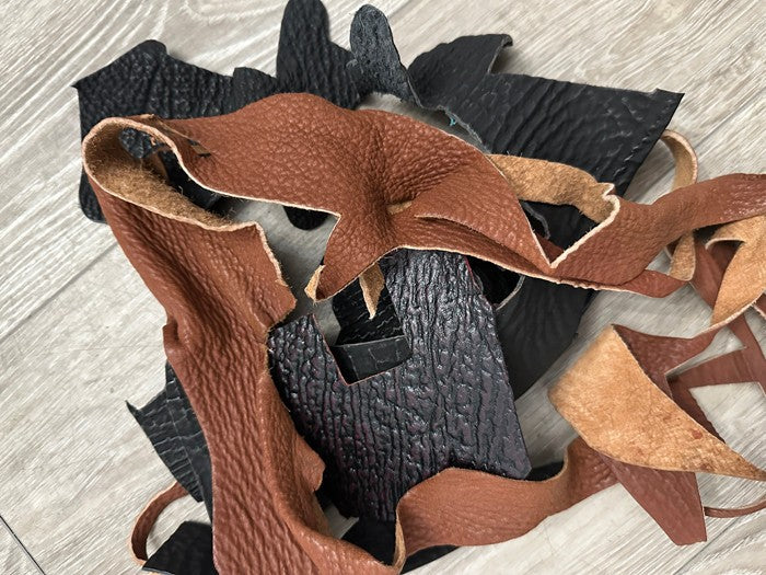 Genuine Shark Scraps Remnant Hide Leather Skin fish salmon remnants Scrap 22