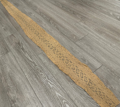 Brown Natural Tan Anaconda Snake skin Leather real hide python boa rattle 386