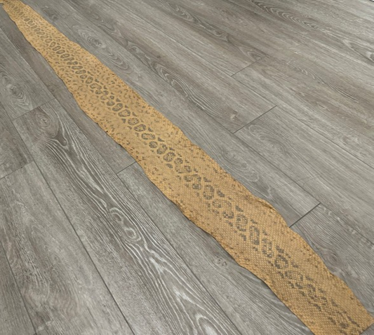 Brown Natural Tan Anaconda Snake skin Leather real hide python boa rattle 386