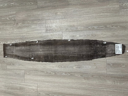 Brown Genuine Karung Elephant trunk Snake Hide Taxidermy leather Skin Rattle 506