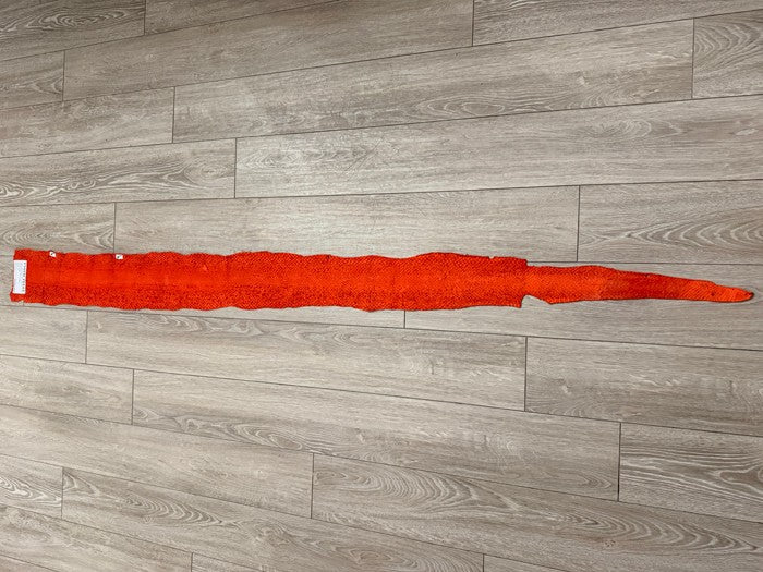 Red Natural Pattern Genuine Anaconda Snake Leather 128 product photo 4