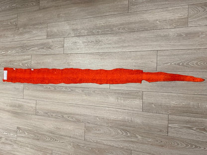 Red Natural Pattern Genuine Anaconda Snake Leather 128 product photo 4