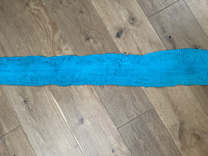 Turquoise Natural Genuine Anaconda Leather real hide snake skin python Boa 123