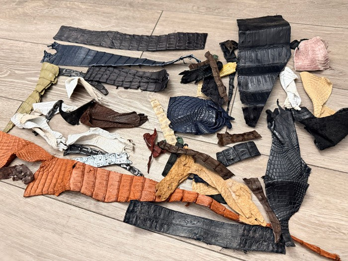 Assorted Assorted Genuine Crocodile Leather Scrap product photo 3
