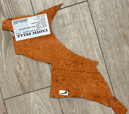 Mahogany Satin Genuine Shark Leather product photo 2
