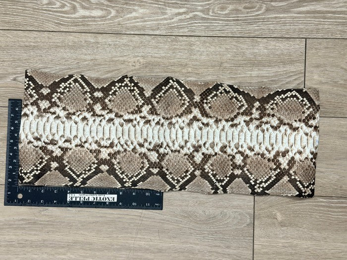 Natural Genuine Python Leather PYTR392 product photo 2