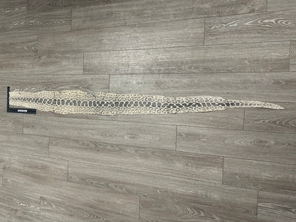 Bone Natural Pattern Genuine Anaconda Leather ANC377 product photo 2