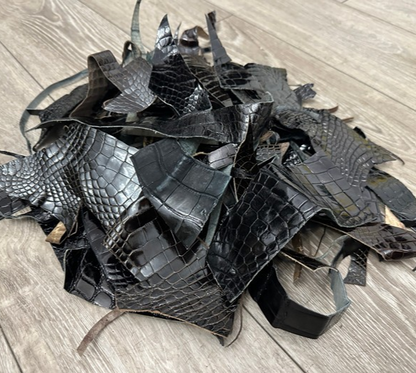 Assorted Assorted Genuine Alligator Leather Scrap product photo 1