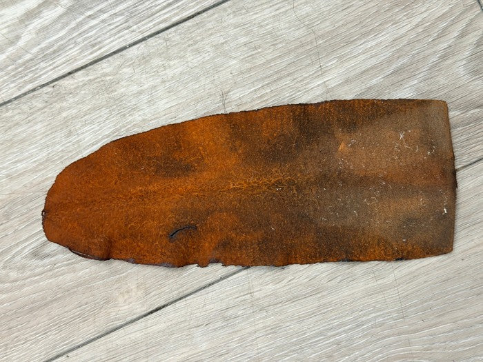 Genuine Beaver Tail Leather - Brown Marbled Satin WYSIWYG 202 product photo 3