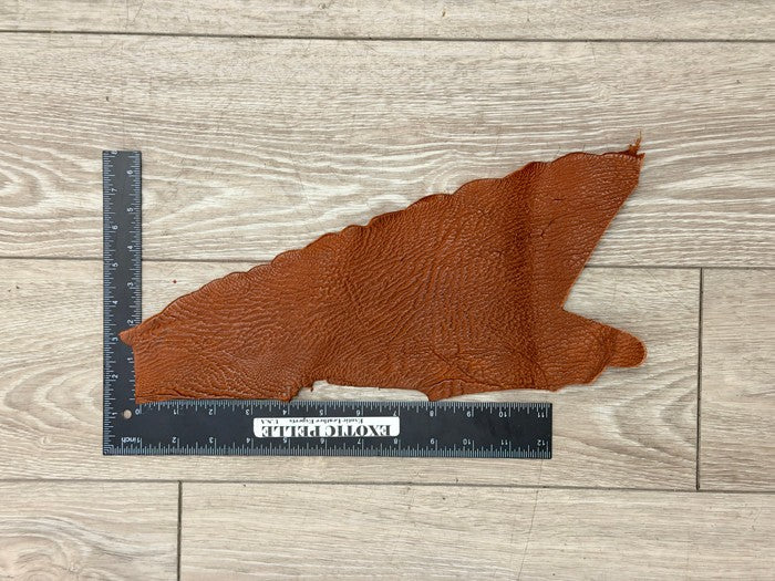 Brown Satin Genuine Shark Fish Leather 255 product photo 2