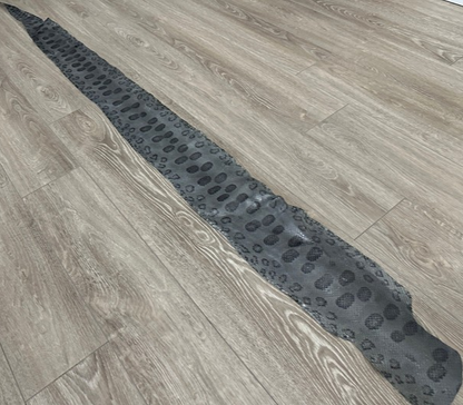 Gray Gray Natural Pattern Glossy Genuine Anaconda Leather ANC289 product photo 1