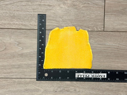 Yellow Sanded Genuine Stingray Leather Remnant 1060 product photo 2