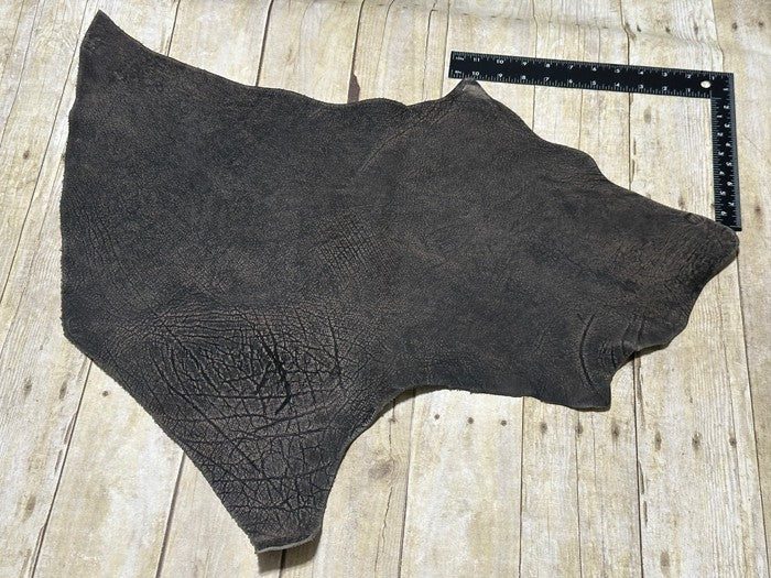 Gray Safari Genuine Cape Buffalo Leather CBF124 product photo 2